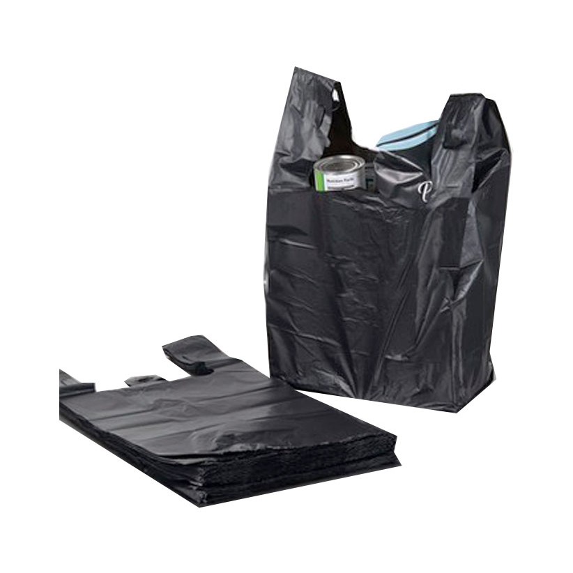 1kg túi nilon, túi xốp, túi đựng rác đựng đồ màu ĐEN có quai nhiều size