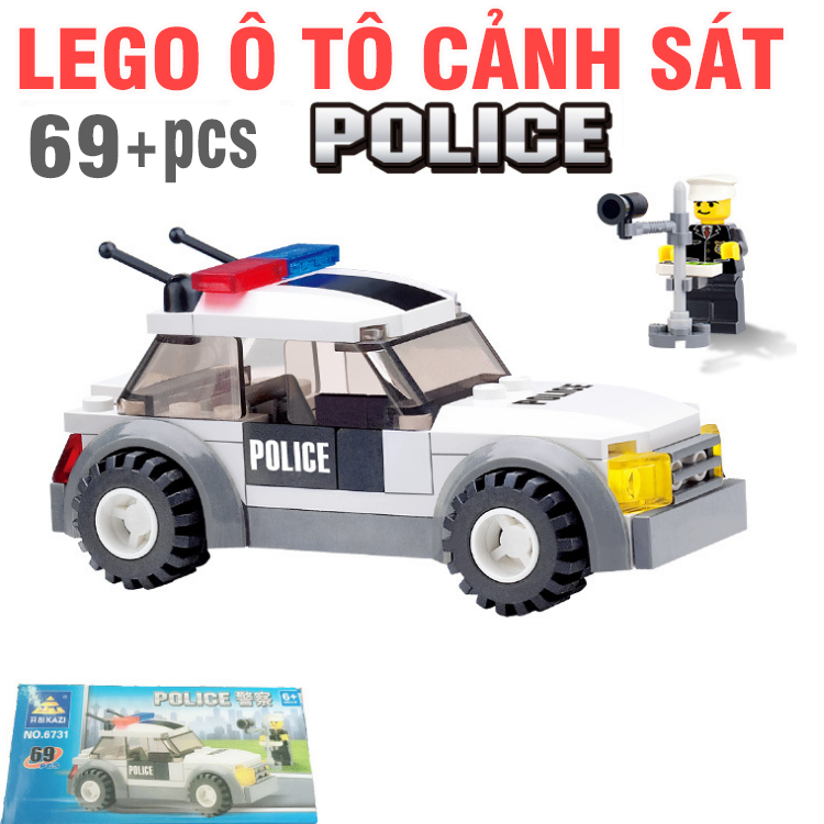 Lego xe mô hình cảnh sát sẽ khiến bạn ngạc nhiên về sự tỉ mỉ, chi tiết và sáng tạo của các nhà thợ lắp ráp lego. Quá trình lắp ráp mô hình xe cảnh sát này còn giúp bạn rèn luyện tính kiên trì, khéo léo và phát triển trí tưởng tượng.