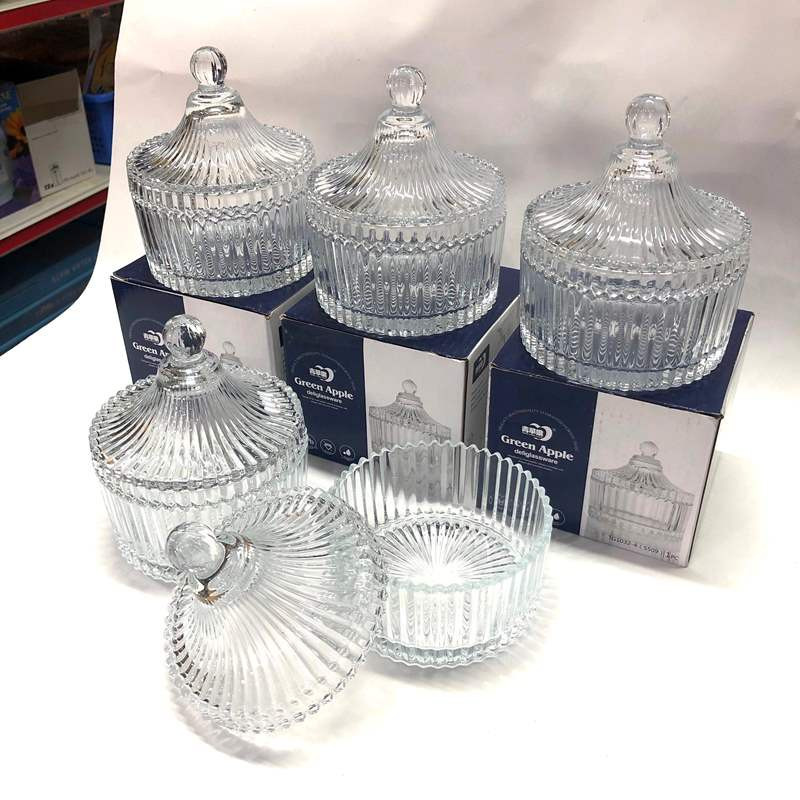 [SALE CỰC SỐC] HỘP đựng mứt thủy tinh cao cấp- Hủ thủy tinh đựng mứt- Hủ đựng mứt thủy tinh siêu đẹp,khay đựng bánh kẹo, hạt dưa, lọ thủy tinh đựng hạt khô -Kiểu dáng sang trọng -Thủy tinh pha lê Deli