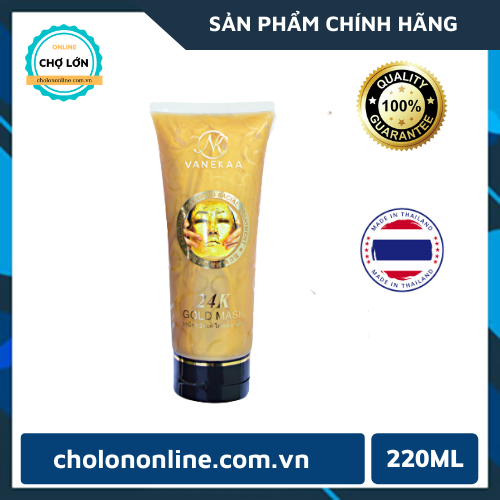 Gel lột mặt nạ vàng gold 24k vanekka hàn quốc