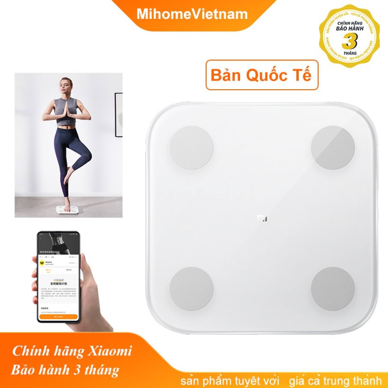 Cân thông minh Xiaomi Body Fat Scale 2