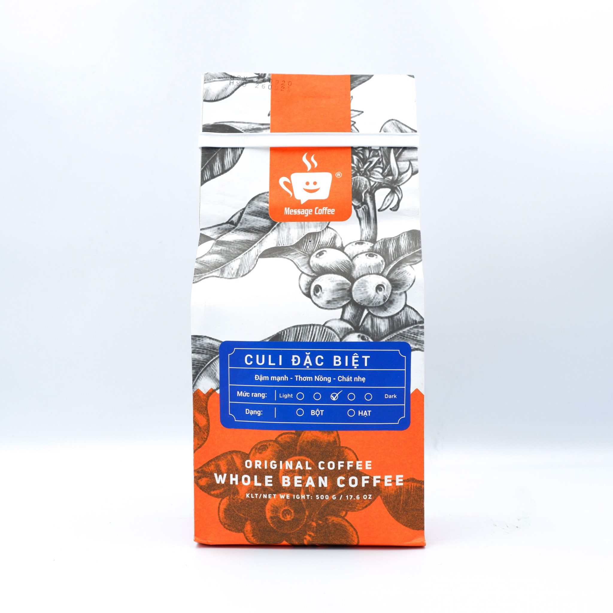 Culi đặc biệt Message Coffee 500g