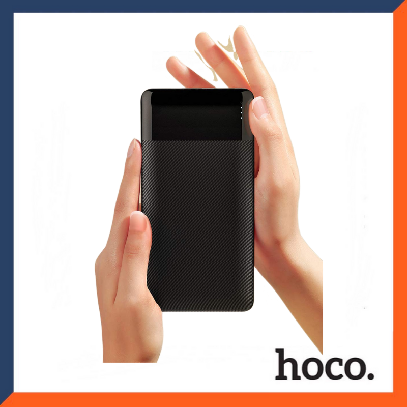 Pin sạc dự phòng hoco 10000mAh 2 cổng sạc  - sạc dự phòng nhỏ tiện lợi cho mã đt samsung oppo xiaomi vivo  ip  ...