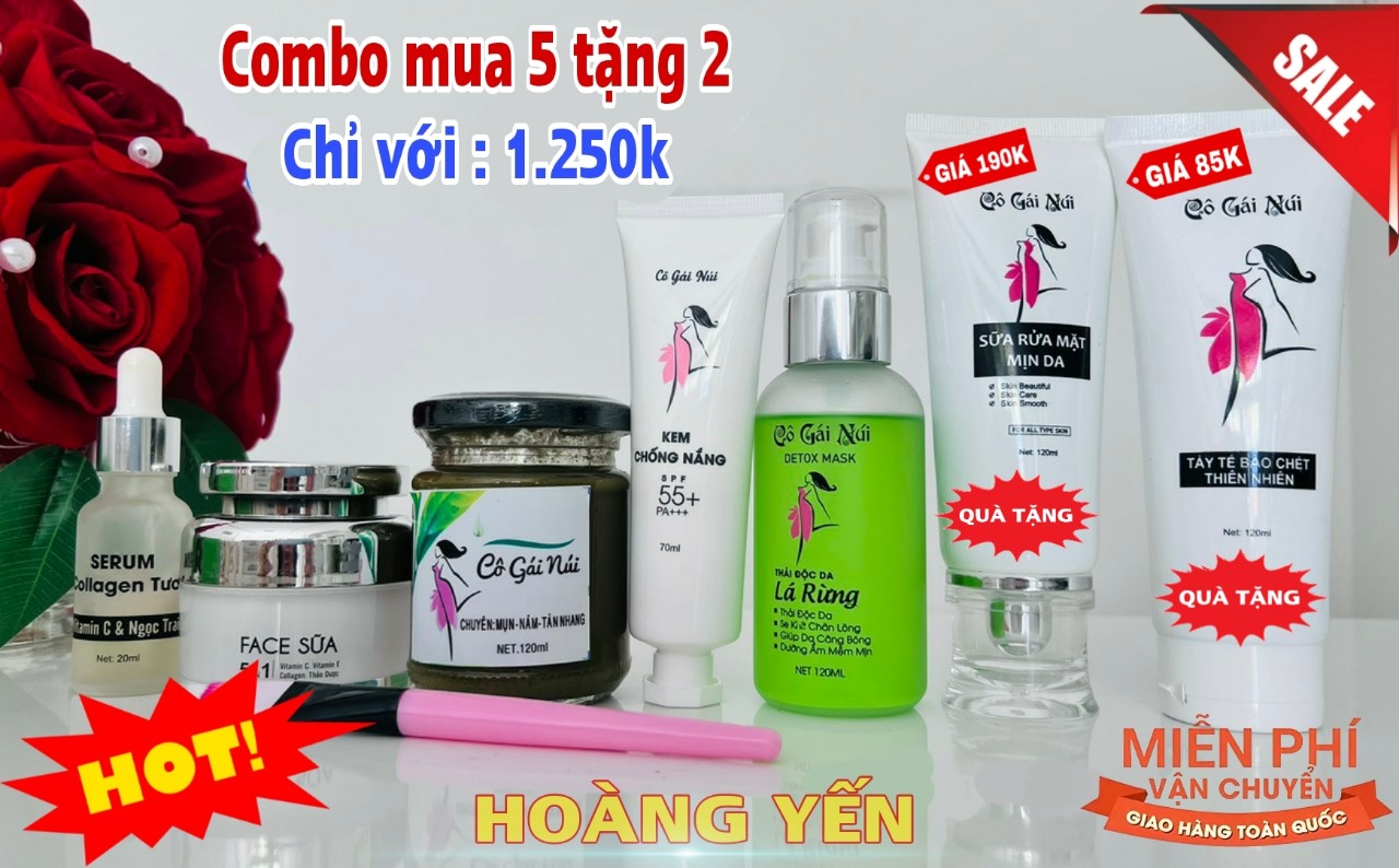 Combo mua 5 tặng 2