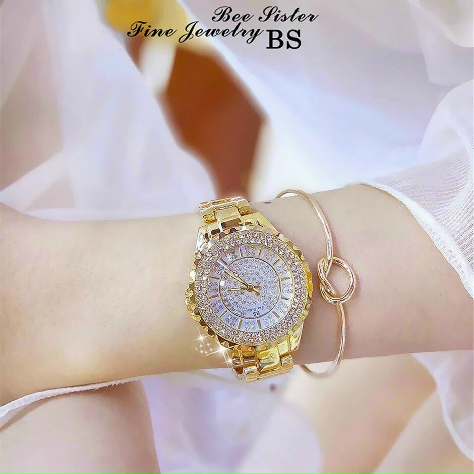 [SIÊU GIẢM GIÁ] Đồng hồ nữ cao cấp dây thép không gỉ, tặng pin và hộp