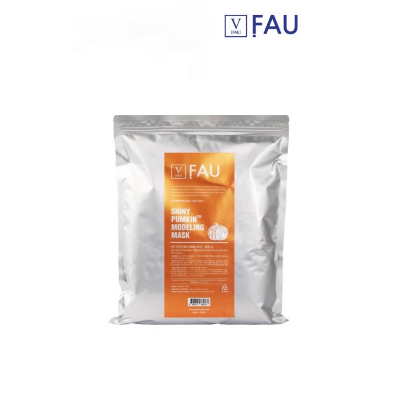 Mặt nạ dẻo bí đỏ giàu vitamin cấp ẩm, sáng da - fau shiny pumpkin modeling mask