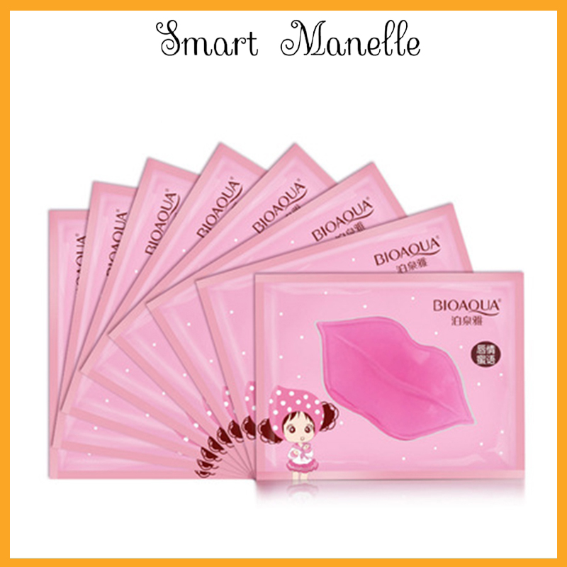[GIẢM 5% ĐƠN 129K][HCM]Mặt nạ môi collagen Mask môi cấp ẩm dưỡng môi BMNMOI1