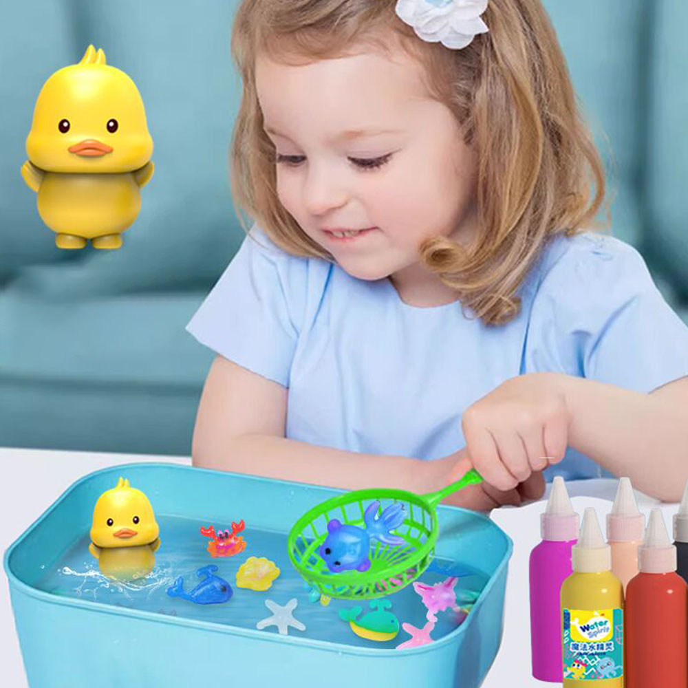 Bộ Tạo Hình Nước 3D Ma Thuật Cho Bé, Bộ Stem Đồ Chơi Khoa Học Thí Nghiệm Cho Bé Thỏa Sức Sáng Tạo