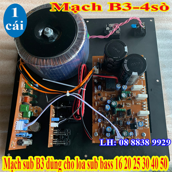 MẠCH TẠO SUB SIÊU TRẦM B3 NGUỒN XUYẾN 4 SÒ CAO CẤP