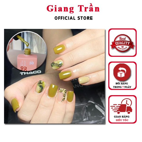 Sơn gel cỏ úa màu hot tôn da siêu phẩm hot 2021