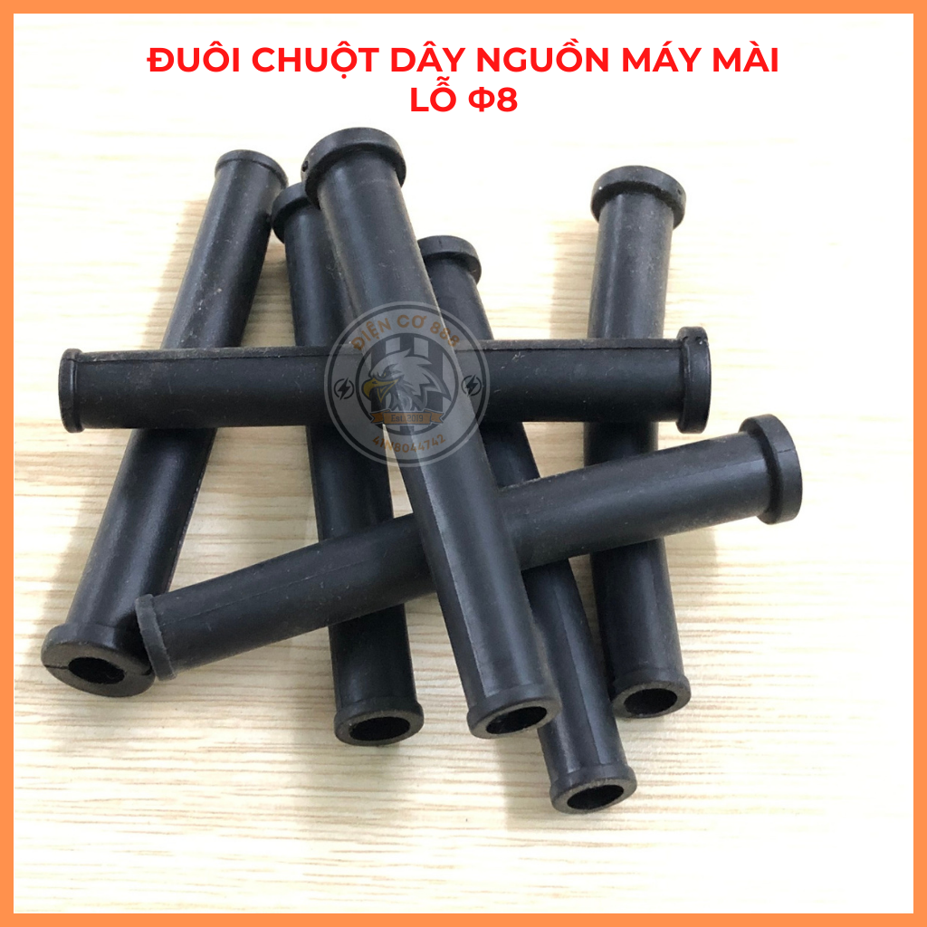 (Combo 5 cái) đuôi chuột cao su dây nguồn máy mài, máy khoan bê tông, bơm chìm