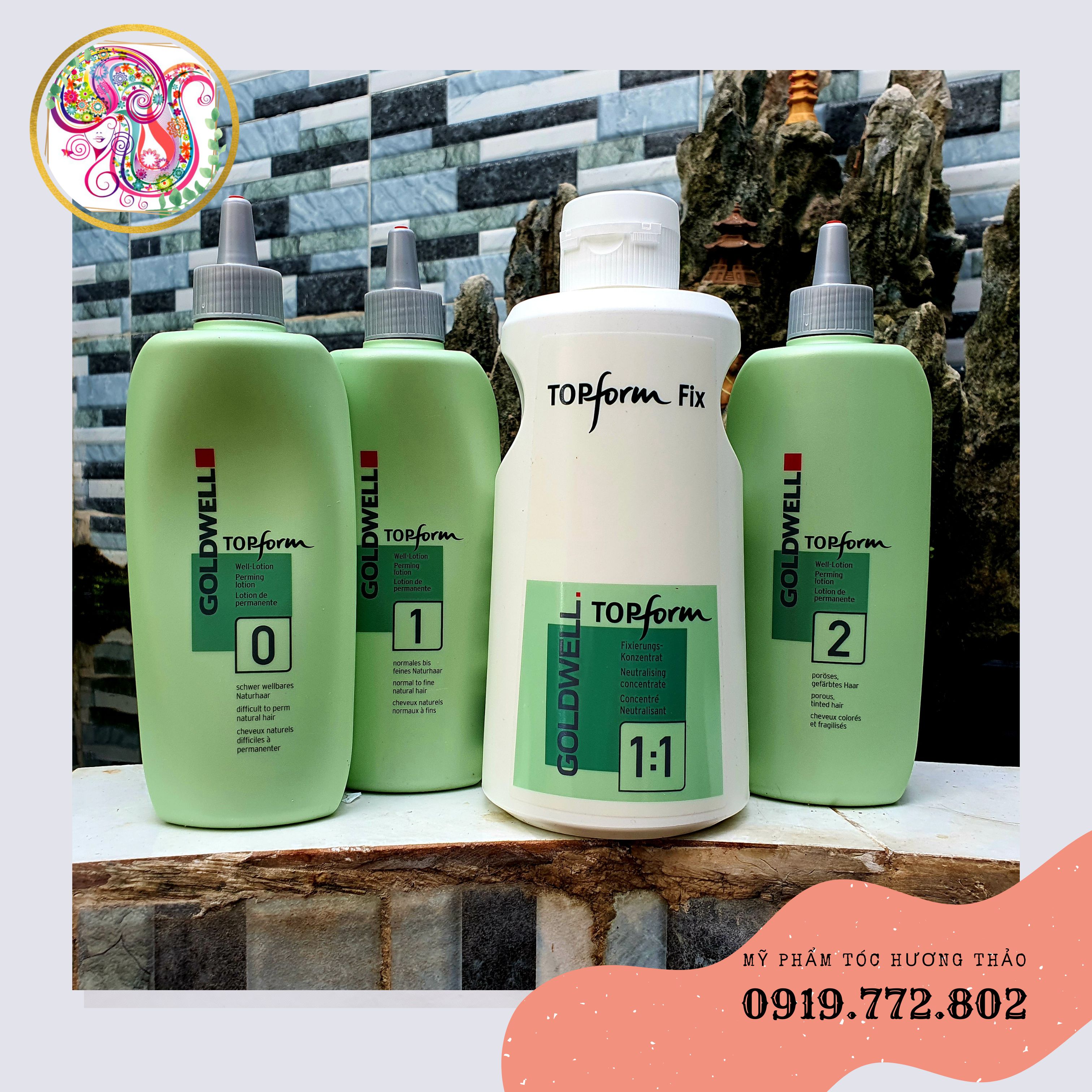 Cặp uốn lạnh goldwell topform 500ml+ 1000ml