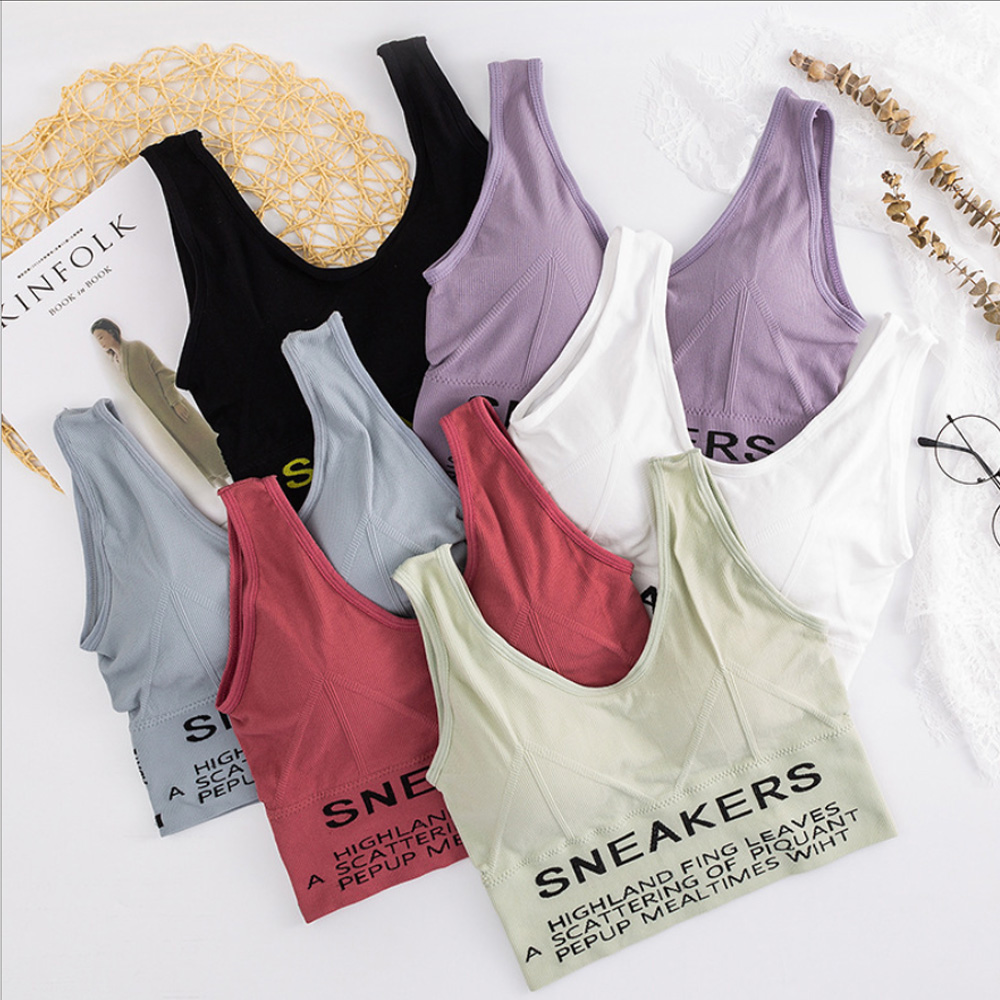 Áo Bra Tập Yoga - Áo Croptop thời trang thể thao Sneaker