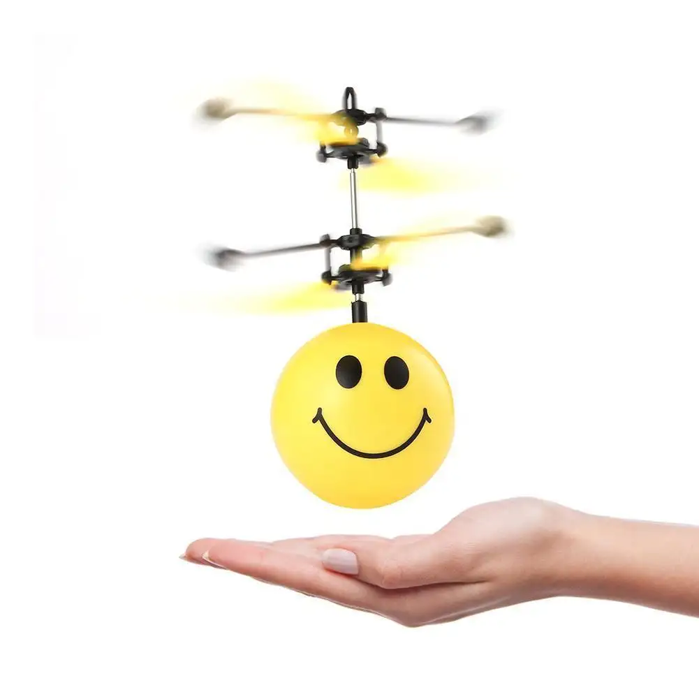 đồ chơi máy bay cảm ứng mặt cười thông minh quà tặng cho bé 2