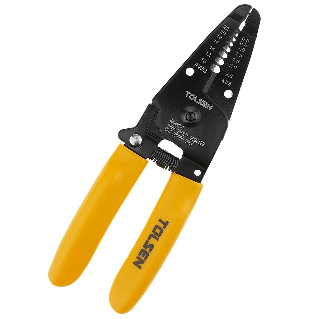 [HCM]Kìm Tuốt Dây Điện 7 IN 1 TOLSEN 38051