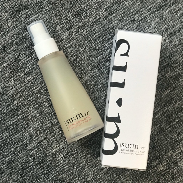 Xịt khoáng nước thần - su:m37 secret essence mist 60ml