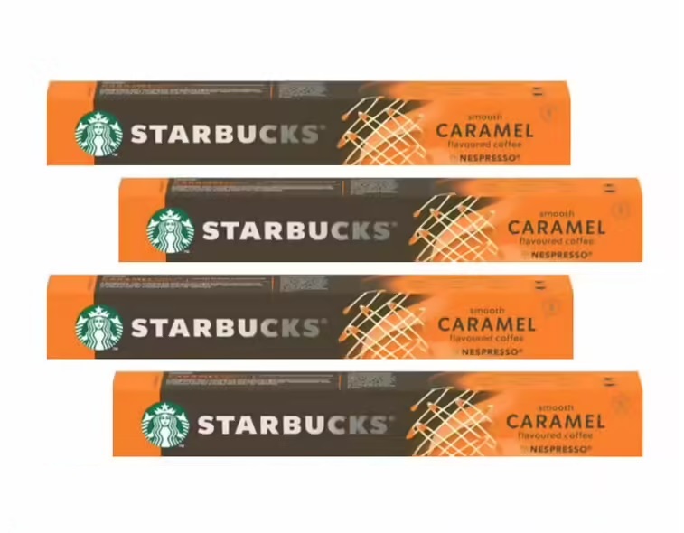 Starbucks® caramel by nespresso® - 40 capsules, date 09/2024