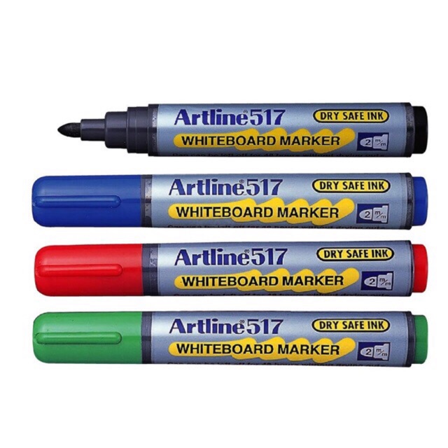 Bút viết bảng Artline EK - 517 /Bút lông bảng chống khô mực