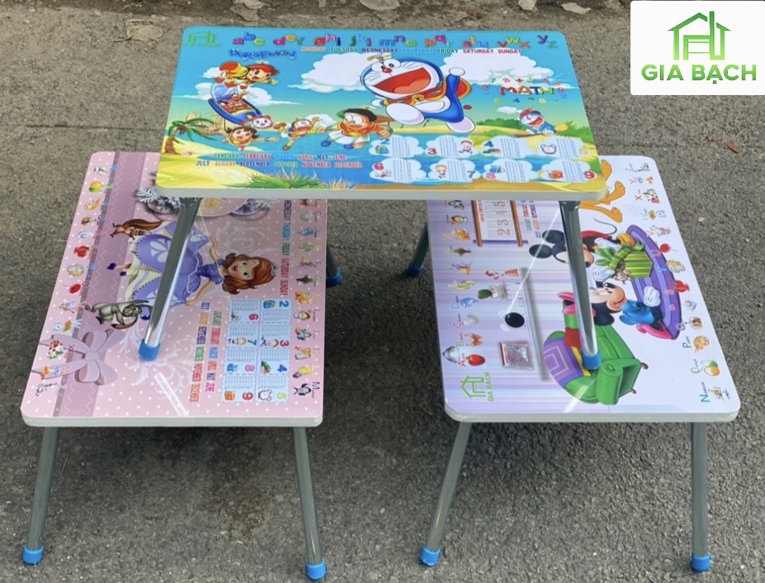Bàn học sinh chân ống xếp gọn