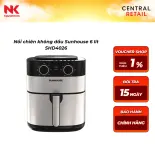 Nồi chiên không dầu Sunhouse 6 lít SHD4026