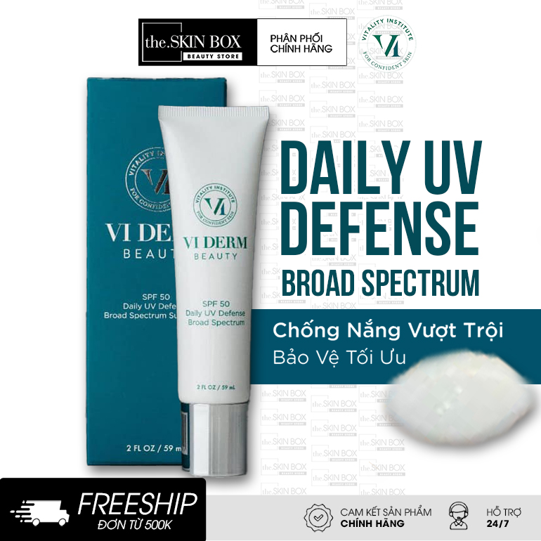 Kem chống nắng VI Derm Daily UV Defense Broad Spectrum Sunscreen Spf 50