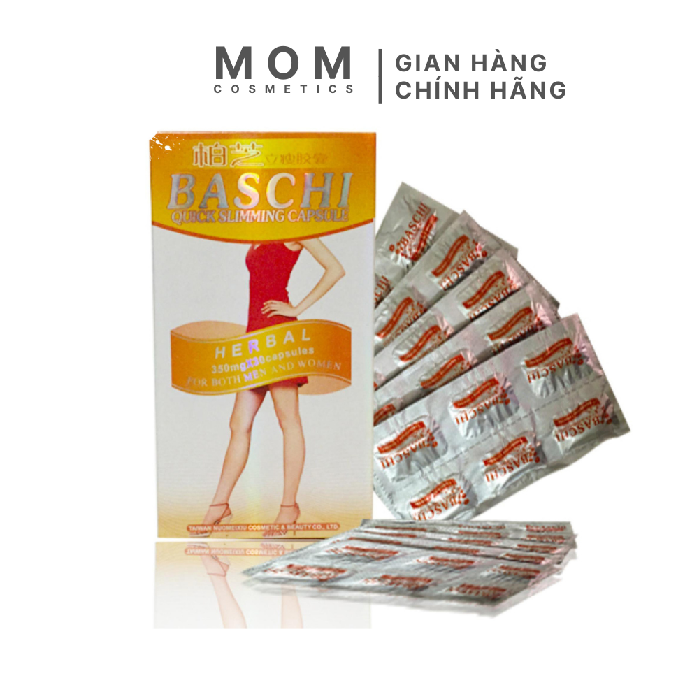 Giảm cân Baschi cam Thái Lan hộp 30 viên an toàn hiệu quả 100%