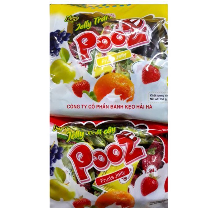 Kẹo dẻo pooz hải hà gói 350g