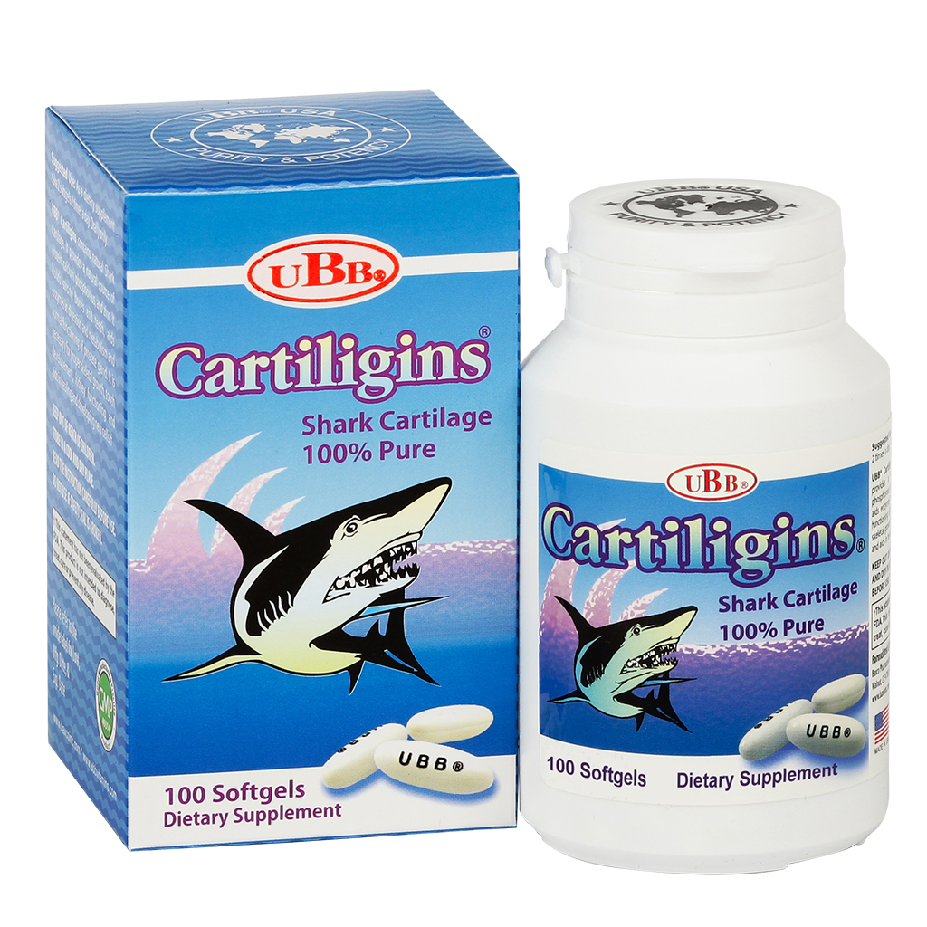 Hỗ trợ điều trị viêm khớp dạng thấp, giúp tái tạo, phục hồi lại sụn khớp CARTILIGINS UBB 100 viên