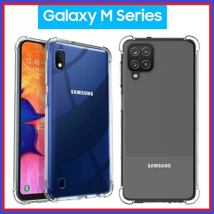 Ốp Samsung M10 / M11 / M12 / M10s - Dẻo Trong Chống Sốc Bảo Vệ Camera