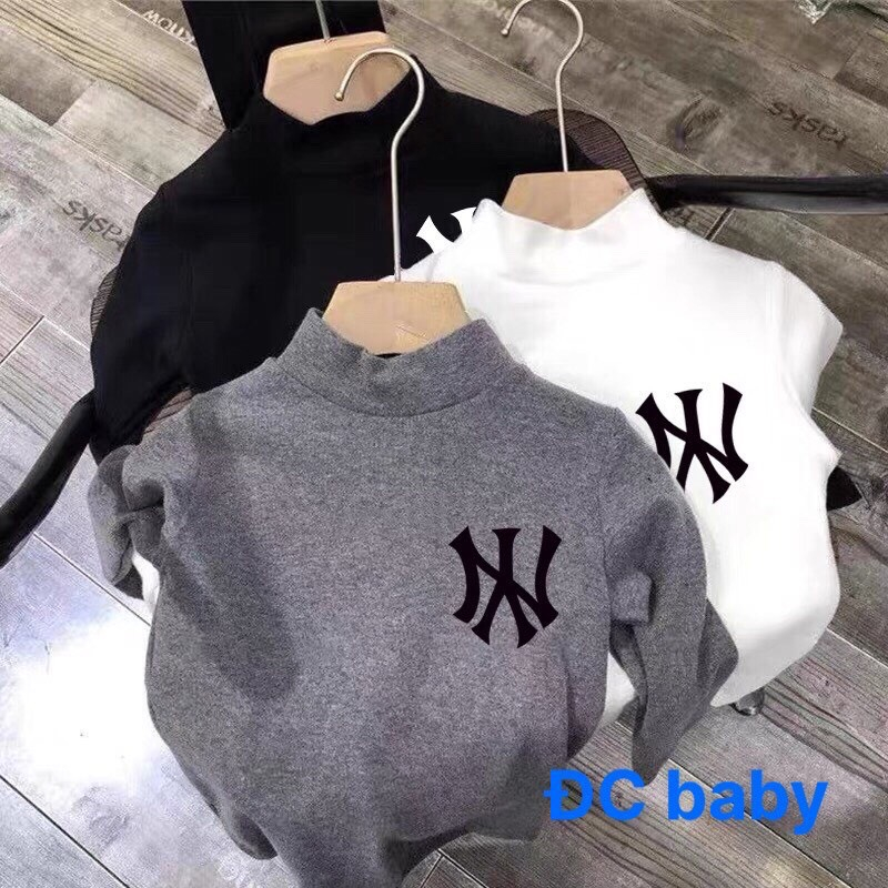 Autumn and Winter Long-Sleeved T-Shirt for Boys and Girls Hml 3-Inch Collar Thermal Shirt for Children from 10 to 40 kg - 4