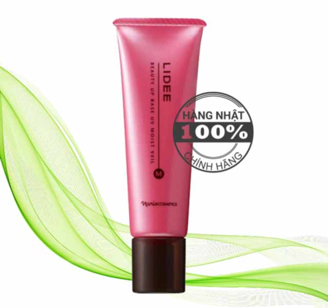 Lót trang điểm cung cấp độ ẩm cho da khô - lidee beauty up base uv moist veil