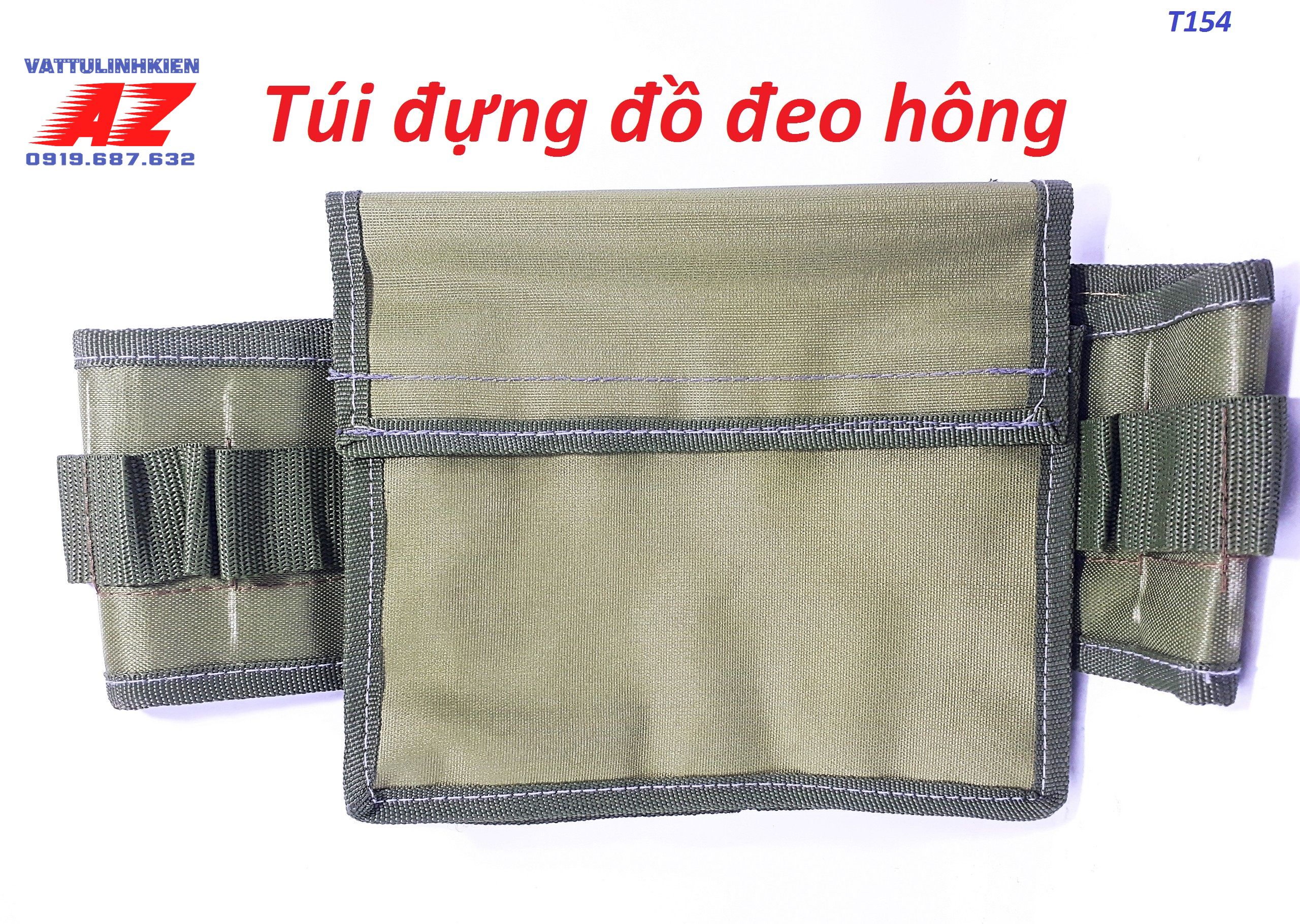 Túi bạt đựng dụng cụ đeo hông kt 24 x 21 x 7