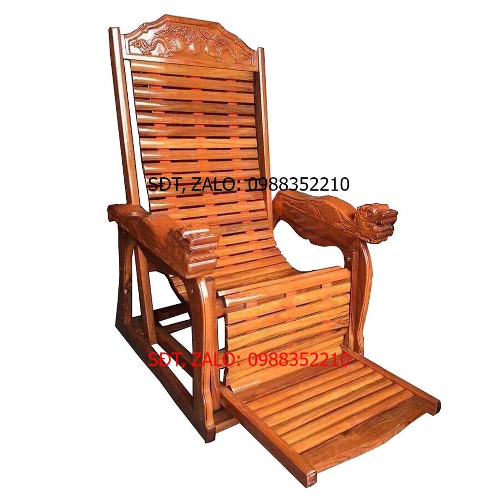 Ghế gỗ thư giãn gỗ Căm Xe cao cấp , ghế gỗ mắt xa thư giãn hàng mới