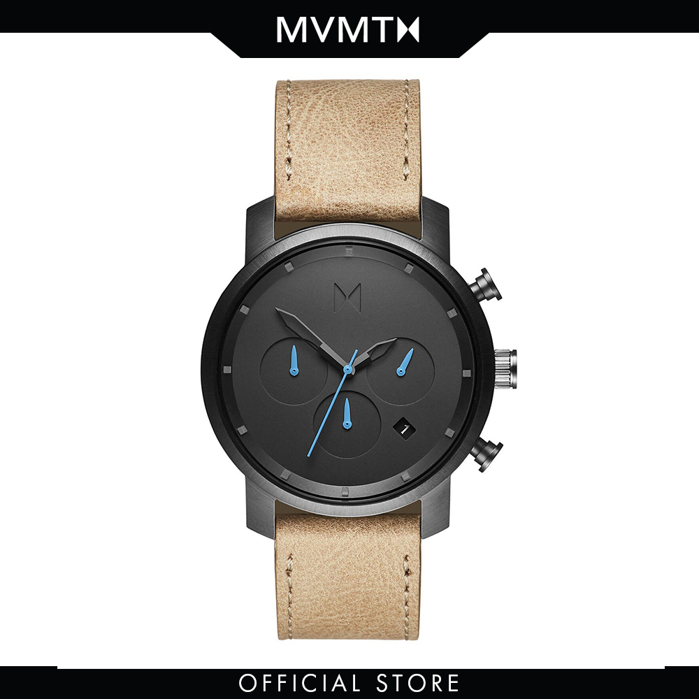 Đồng hồ nam mvmt dây da 40mm - chrono 40 d-mc02-gml