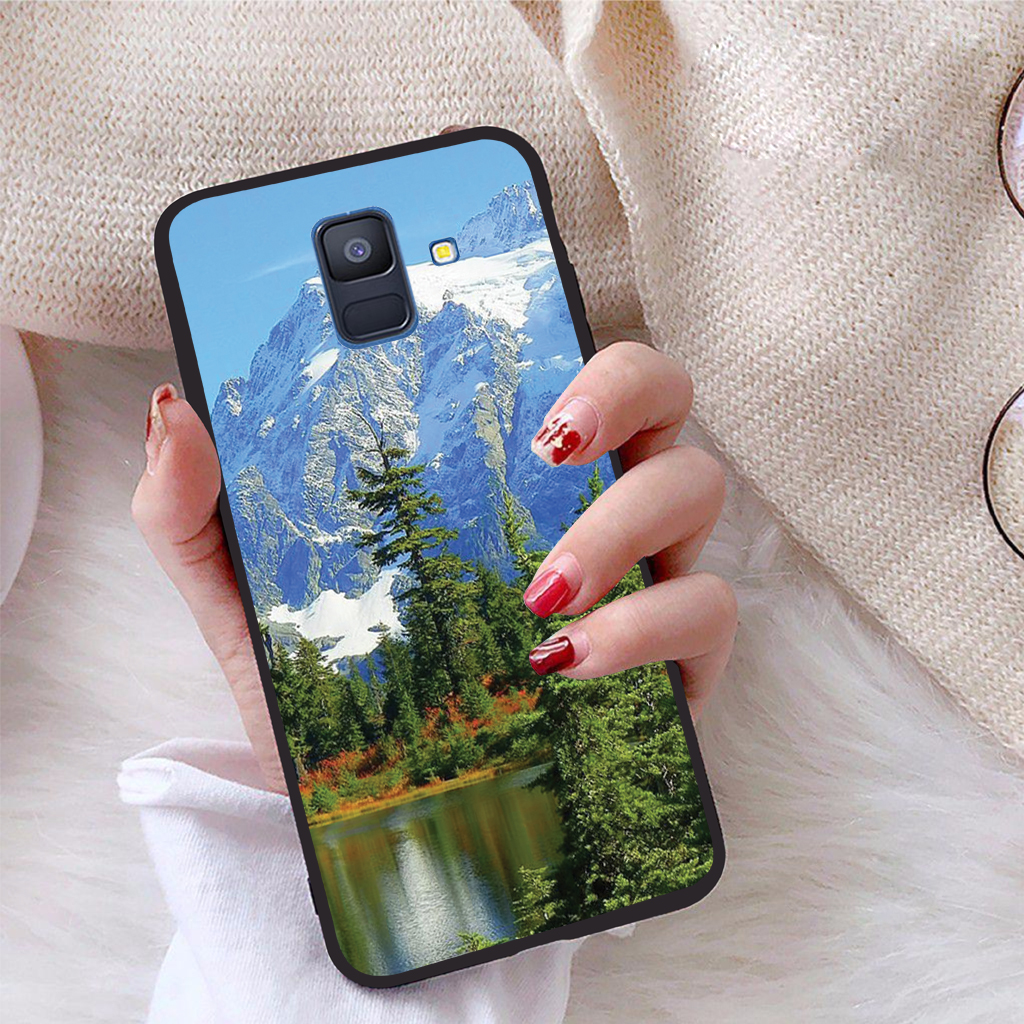[HCM]Ốp lưng iCase dành cho Samsung Galaxy A6 2018 viền dẻo TPU BST Thiên Nhiên Hùng Vĩ