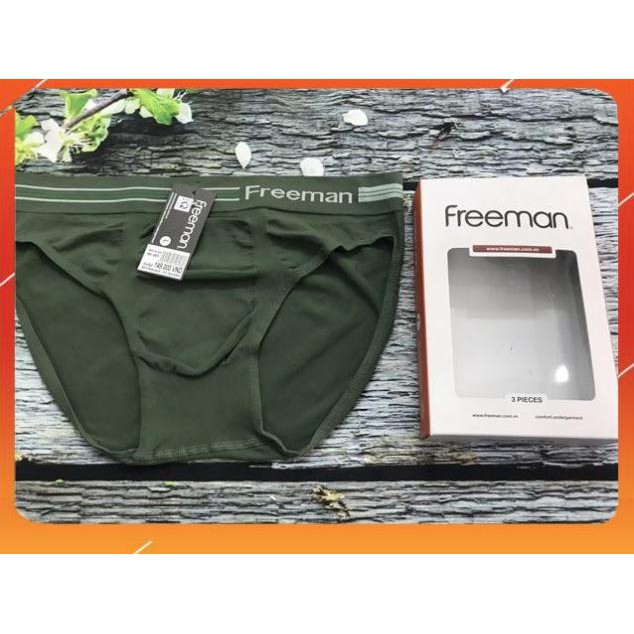 Quần lót nam freeman 6051 -xì dệt ko đường may