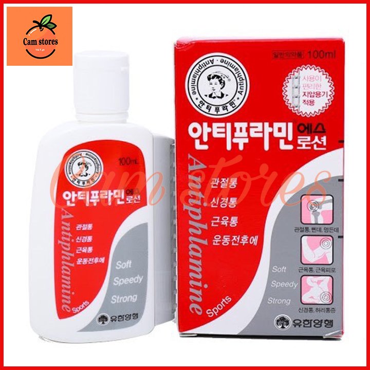 Combo 4 chai dầu nóng xoa bóp Hàn Quốc
