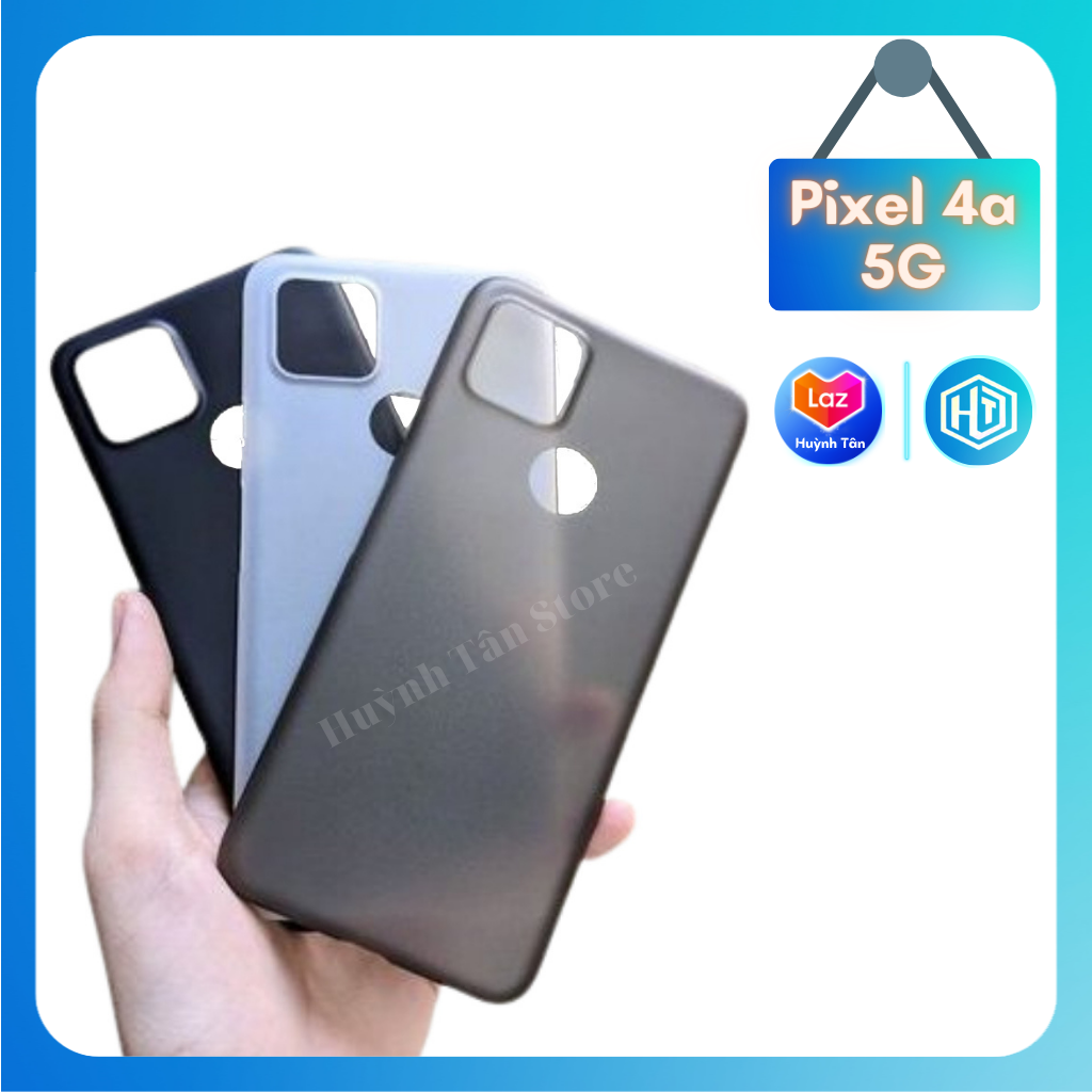Ốp lưng pixel 4a, 4a 5g dẻo nhựa siêu mỏng giấy chống bám vân tay bảo vệ camera phụ kiện điện thoại huỳnh tân store.