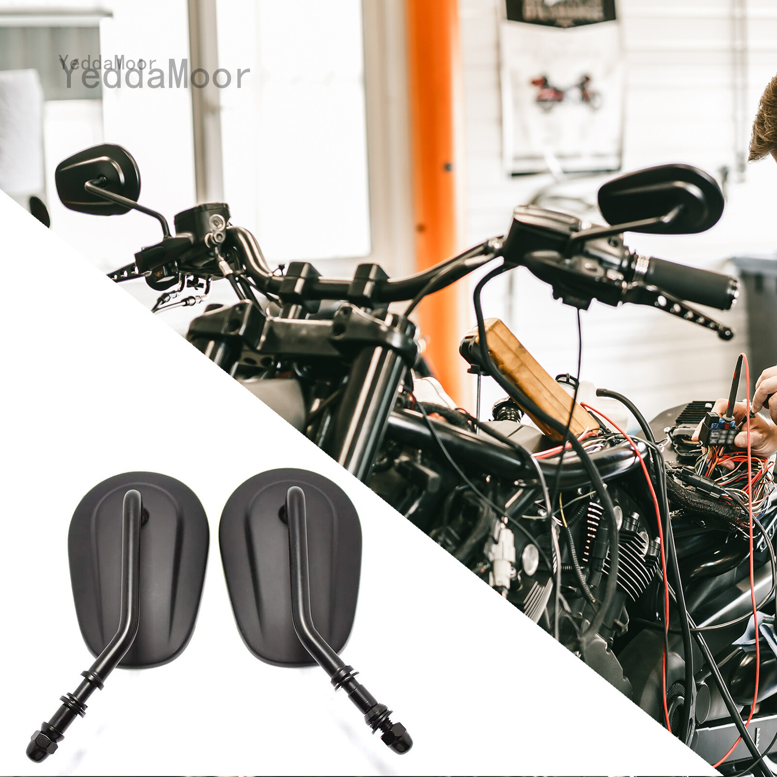 Một cặp gương chiếu hậu xe máy