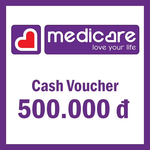 [Giftee-Medicare] e-Voucher mệnh giá 500.000 VND tại Medicare - Áp Dụng Tại Tất Cả Cửa Hàng Thuộc Hệ Thống