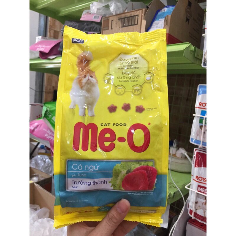 Combo 5 gói thức ăn cat food me-o