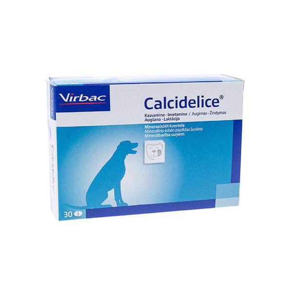 Calci Delice Virbac - Giúp chắc xương, phòng các bệnh do thiếu khoáng chất dành cho chó