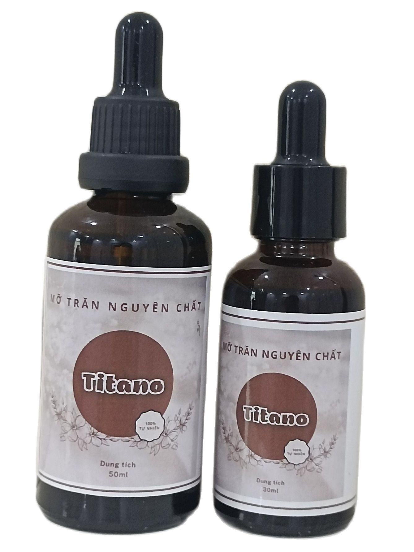 Combo mỡ trăn nguyên chất lượng dưỡng da, triệt lông, chống nắng, phục hồi sau bỏng TITANO