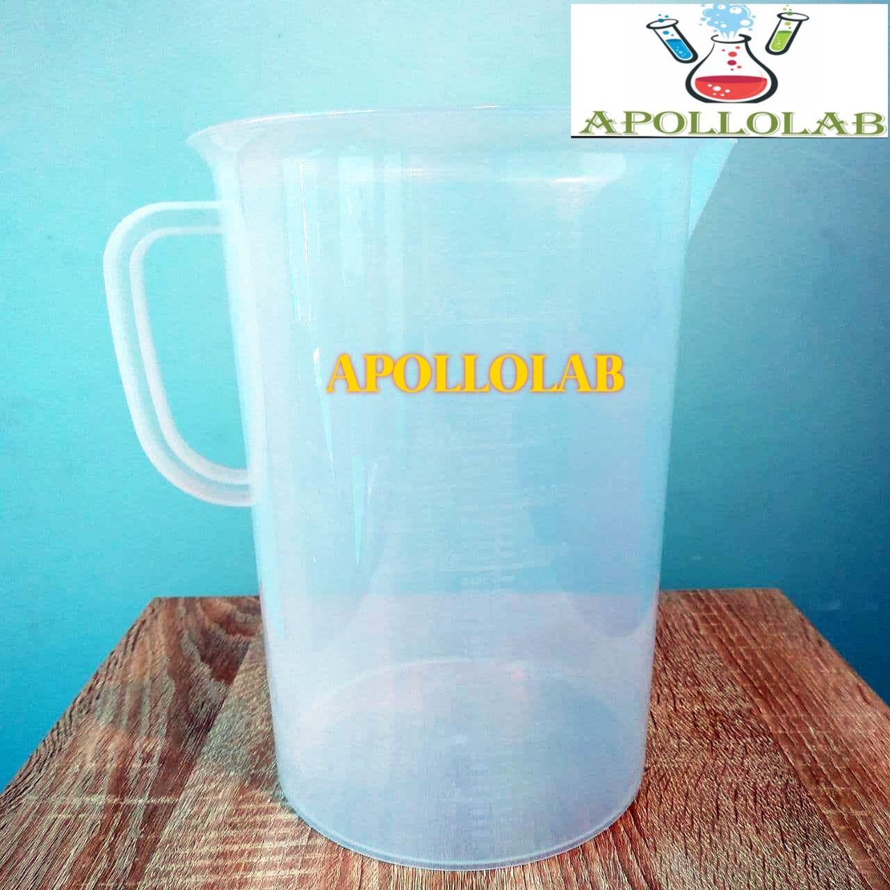 [HCM][SIÊU LỚN SIÊU DÀY] Ca nhựa có chia vạch có mỏ PP 5000ml vạch trắng đong HÓA CHẤT CHỊU NHIỆT