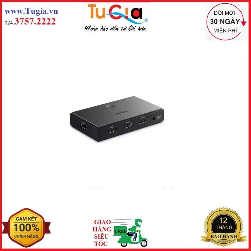 Bộ chia hdmi 1 ra 2 hdmi 2.0 chính hãng ugreen 50707 - hàng chính hãng