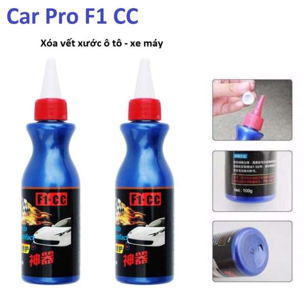 CHAI XỊT DUNG DỊCH TẨY XE HƠI - CHỐNG XƯỚC XE HƠI -  KEM XÓA VẾT XƯỚC XE HƠI VÀ XE MÁY THẾ HỆ MỚI