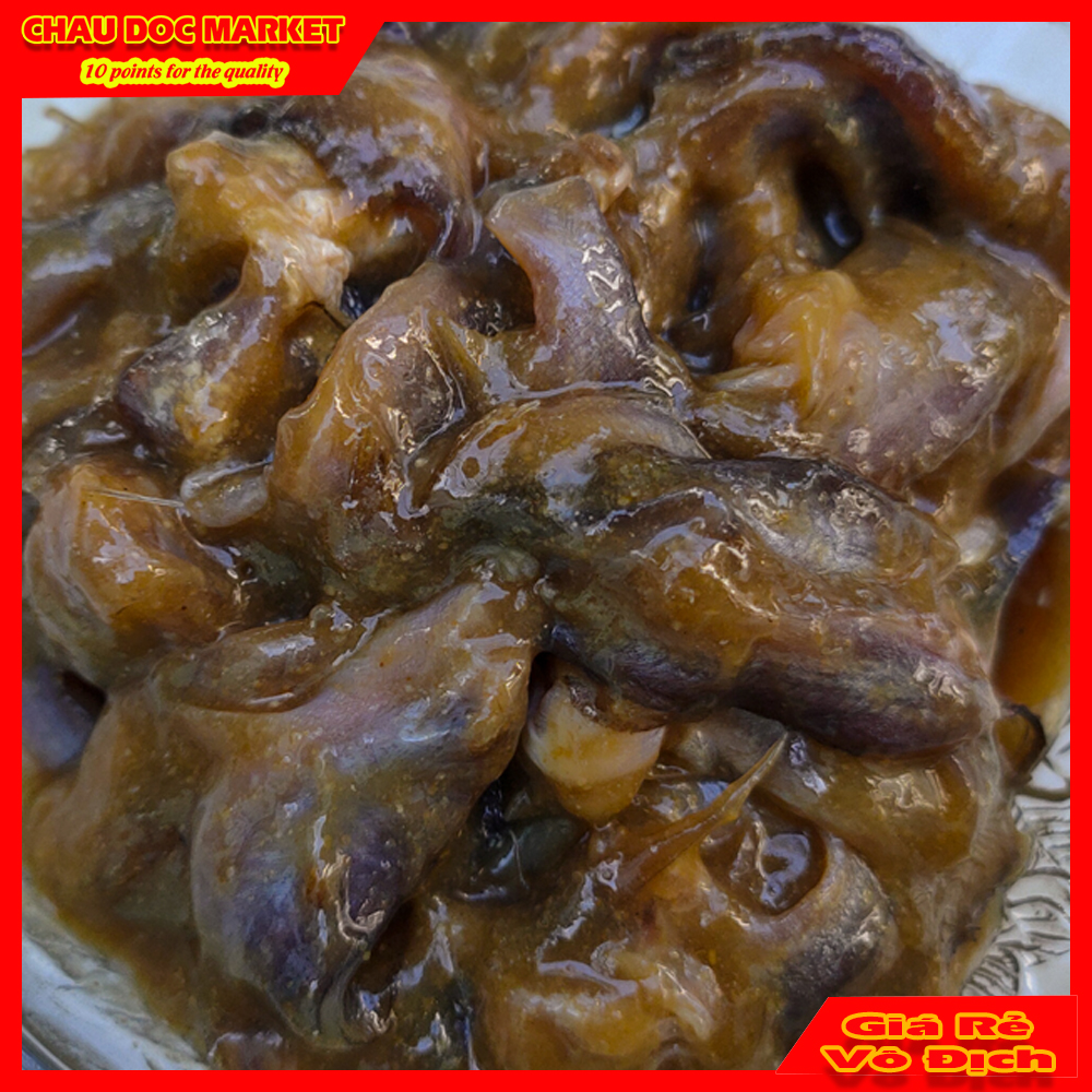 Mắm Cá Chốt Loại Con Nhỏ Mềm Xương Thơm Ngon Đặc Sản Châu Đốc Hủ 500gr