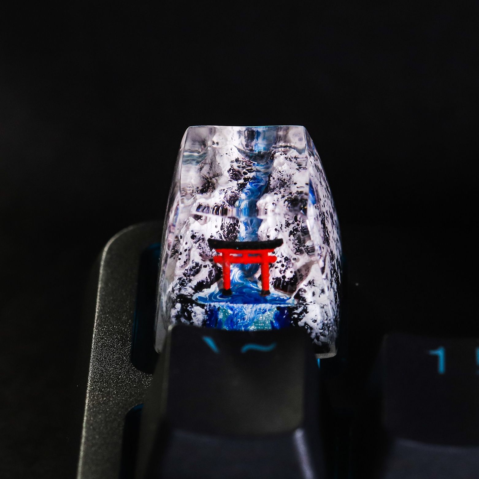 Keycap Torii Gate phiên bản mùa đông, keycap SA profile, keycap lẻ cho bàn phím cơ