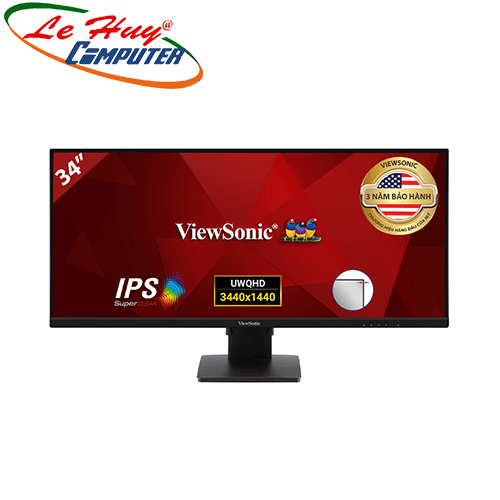 Màn hình máy tính viewsonic va3456-mhdj 34inch wqhd ips 75hz loa
