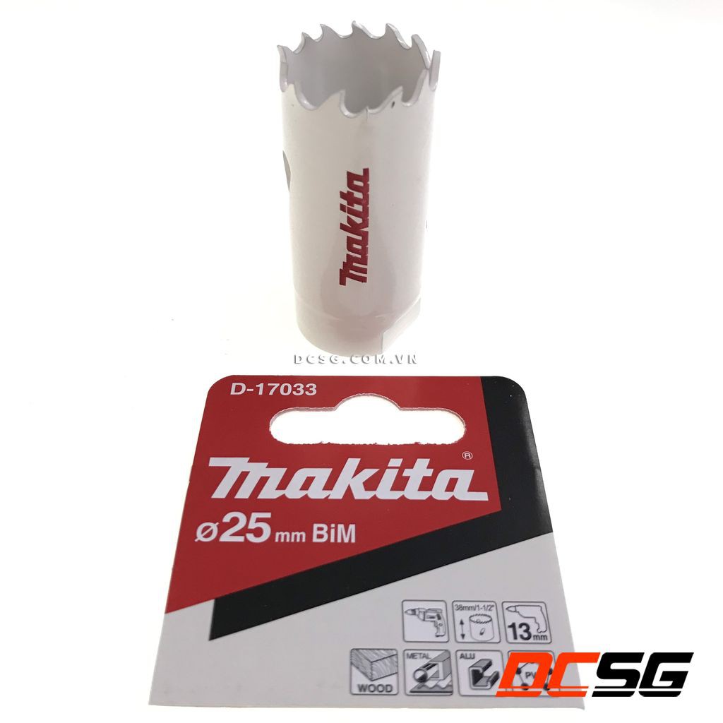 Mũi khoét lỗ đa năng bi-metal makita d-17033 | dcsg